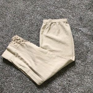 Soft Surroundings Gauze Pants Large Petite